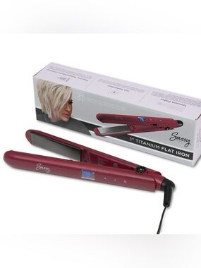 Sassy by Savannah Chrisley 1" titanium flat iron